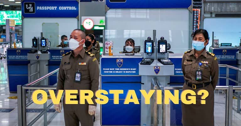 overstaying in Thailand